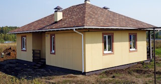 Одноэтажный дом из панелей под ключ в Магнитогорске - Строй-Мгн от 135967 рублей