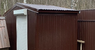 Сарай из металлопрофиля в Магнитогорске для дачи от Строй-Мгн от 41836 рублей
